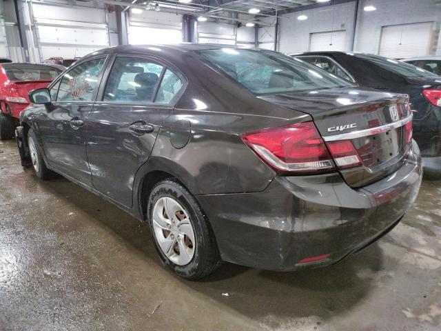 Photo 3 from auction – 2014 HONDA CIVIC LX with VIN 2HGFB2F55EH516622