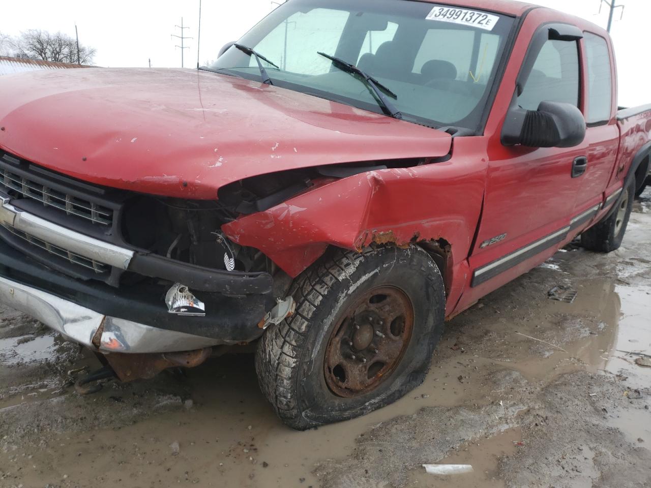 Photo 9 from auction – 2000 CHEVROLET SILVERADO with VIN 1GCGK29U5YE315157