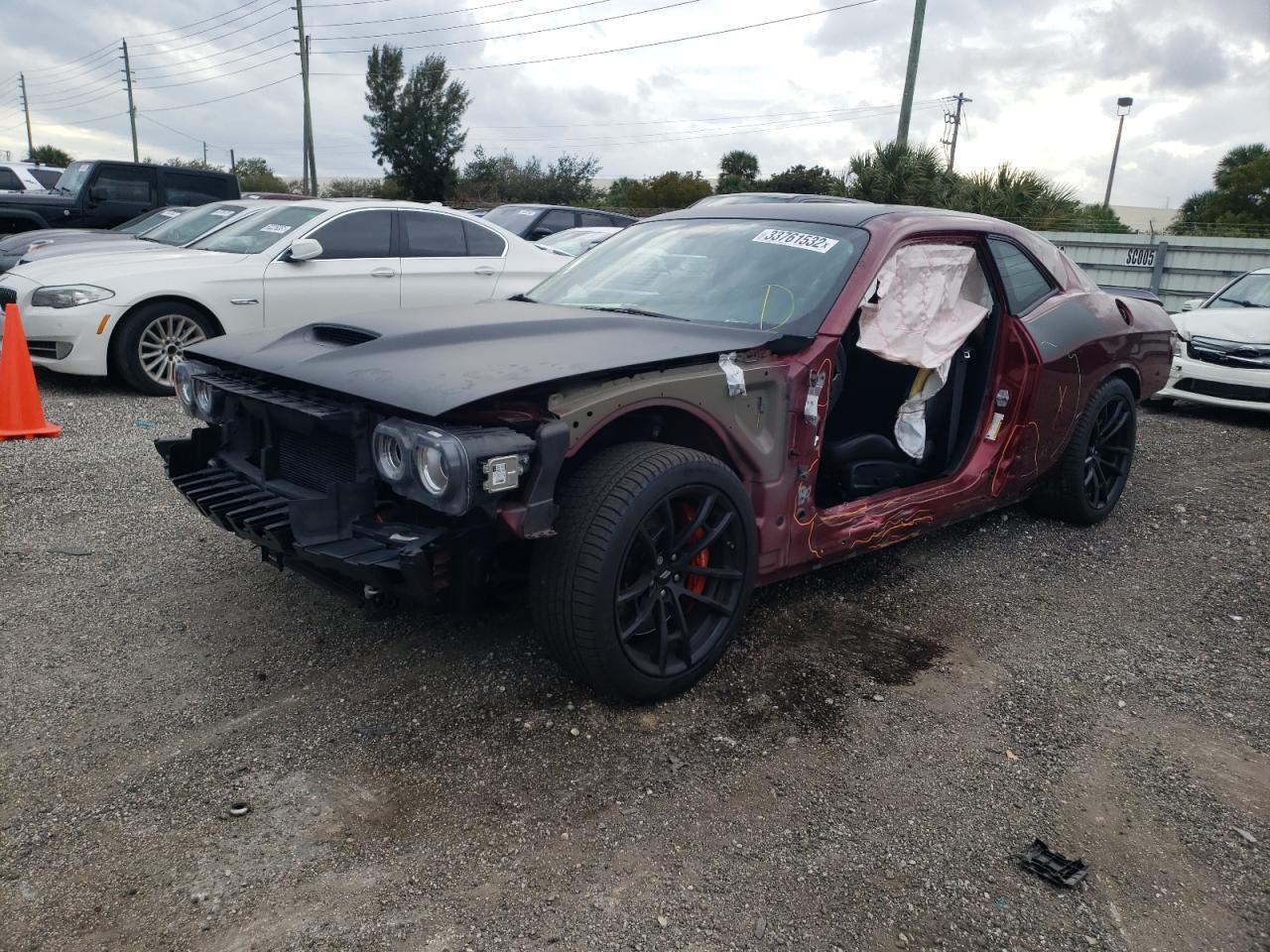 Photo 2 from auction – 2018 DODGE CHALLENGER with VIN 2C3CDZFJ3JH280763