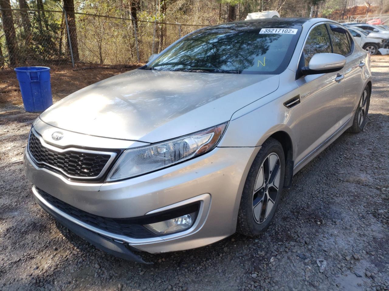 Photo 2 from auction – 2013 KIA OPTIMA HYB with VIN KNAGM4AD5D5051348