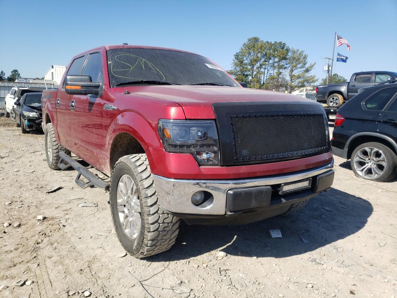 FORD F150 SUPER 2014 with VIN 1FTFW1EF8EF26660 - Photo from auction