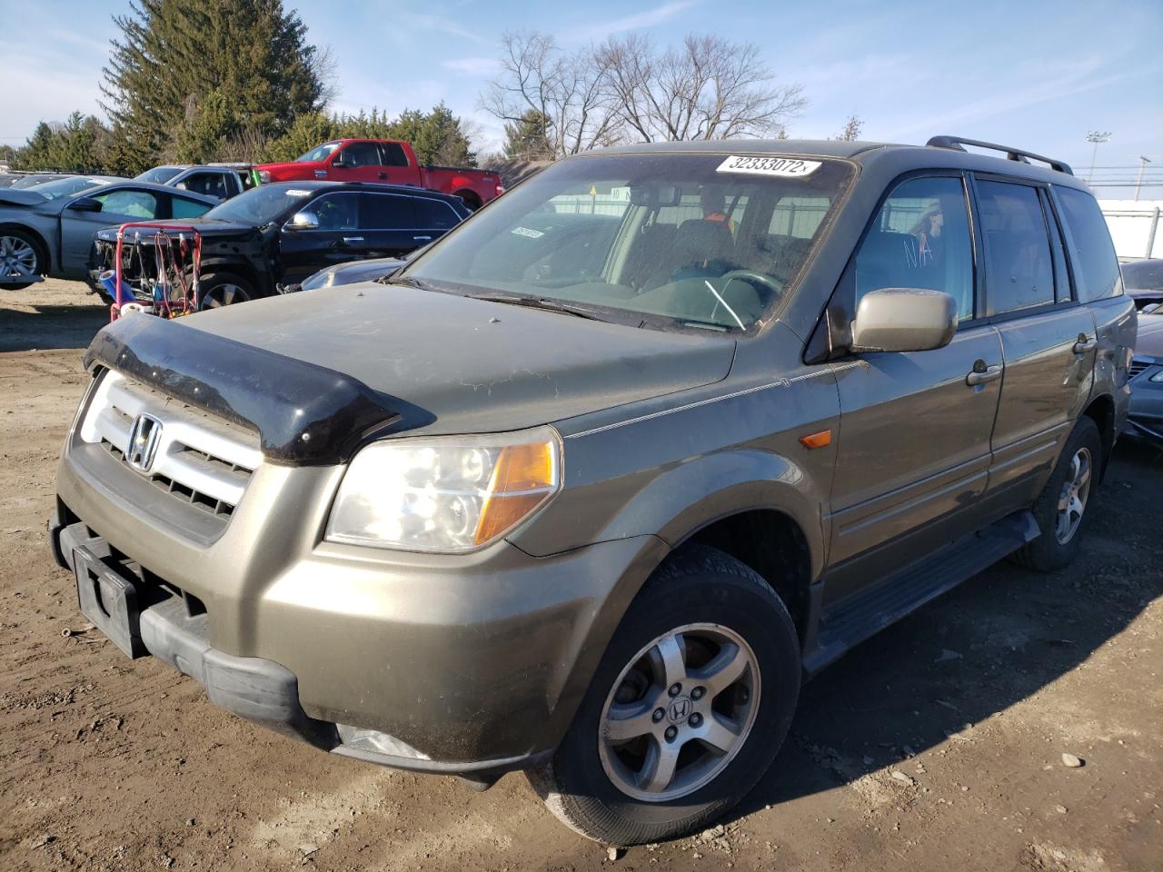 Photo 2 from auction – 2008 HONDA PILOT EXL with VIN 5FNYF18538B024703