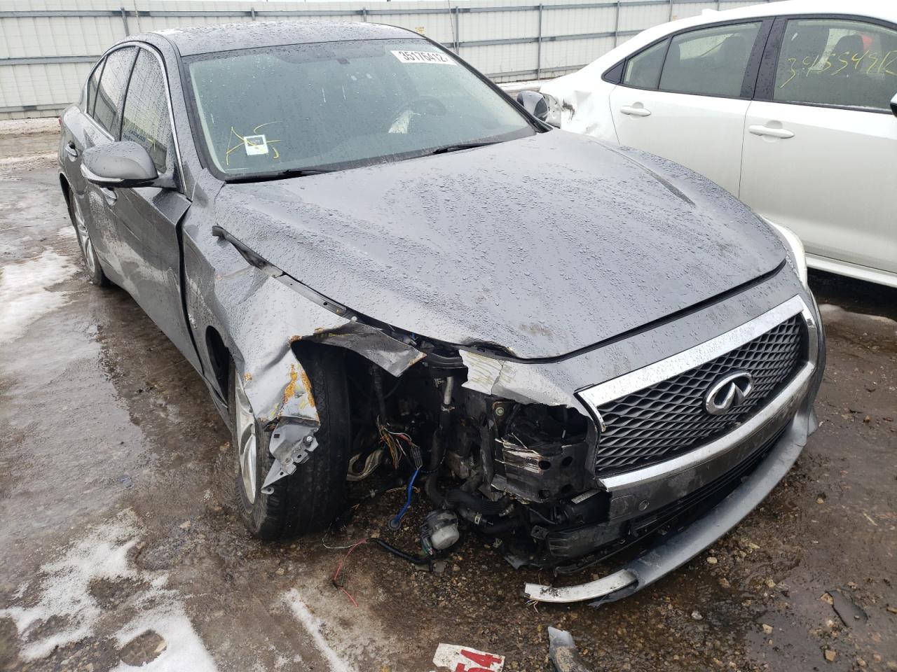 INFINITI Q50 PREMIU 2017 with VIN JN1EV7AR0HM839523 - Photo from auction