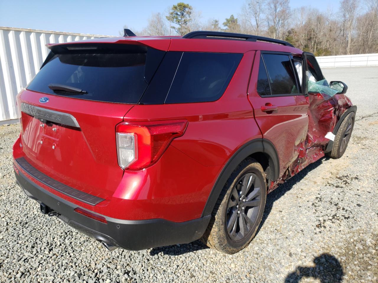 Photo 4 from auction – 2021 FORD EXPLORER X with VIN 1FMSK7DHXMGC15521
