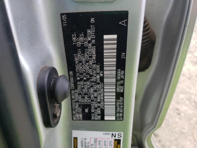 Photo 10 from auction – 2006 TOYOTA 4RUNNER SR with VIN JTEBU14R460087207