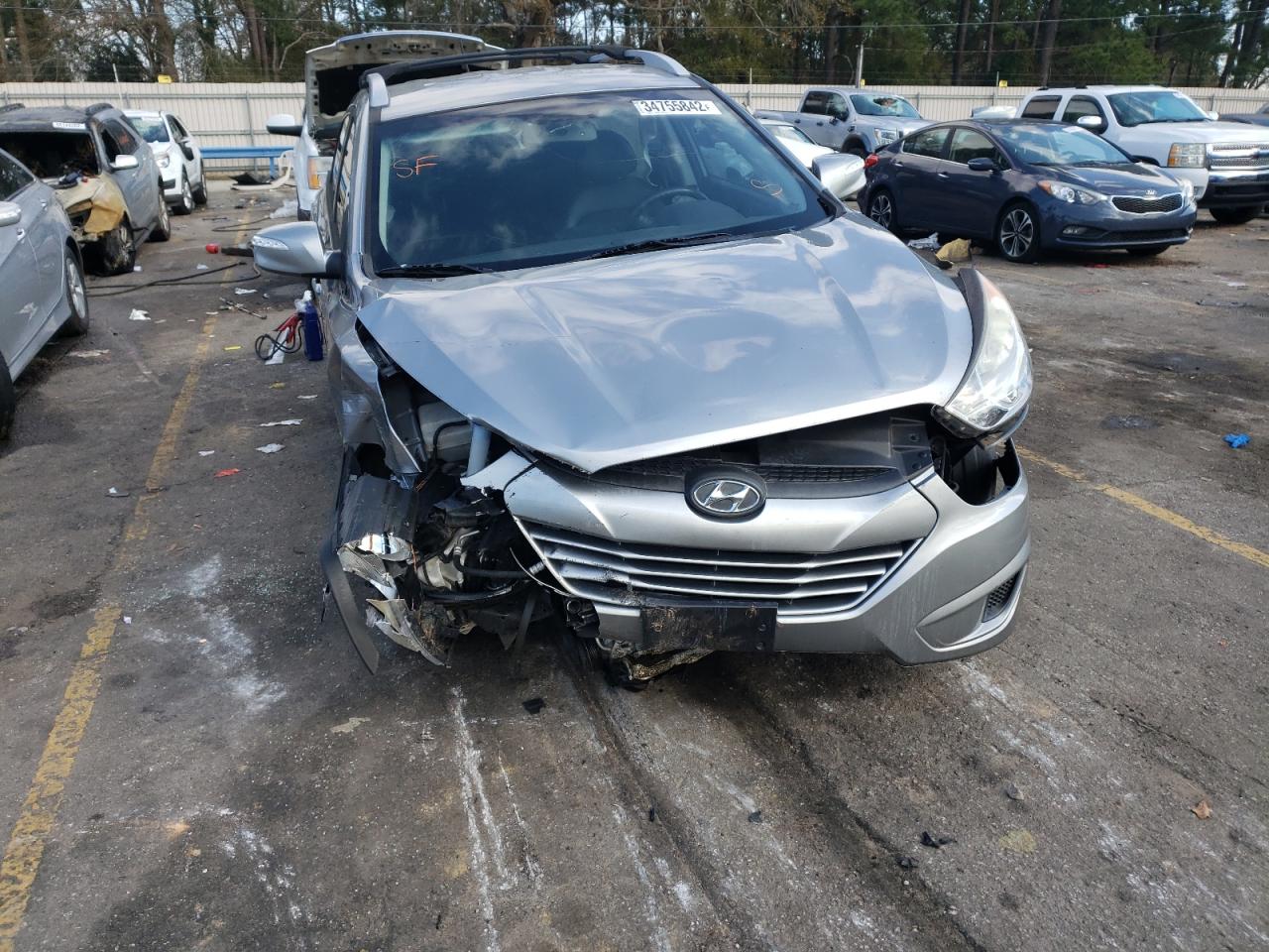 Photo 9 from auction – 2012 HYUNDAI TUCSON GLS with VIN KM8JU3AC9CU437765
