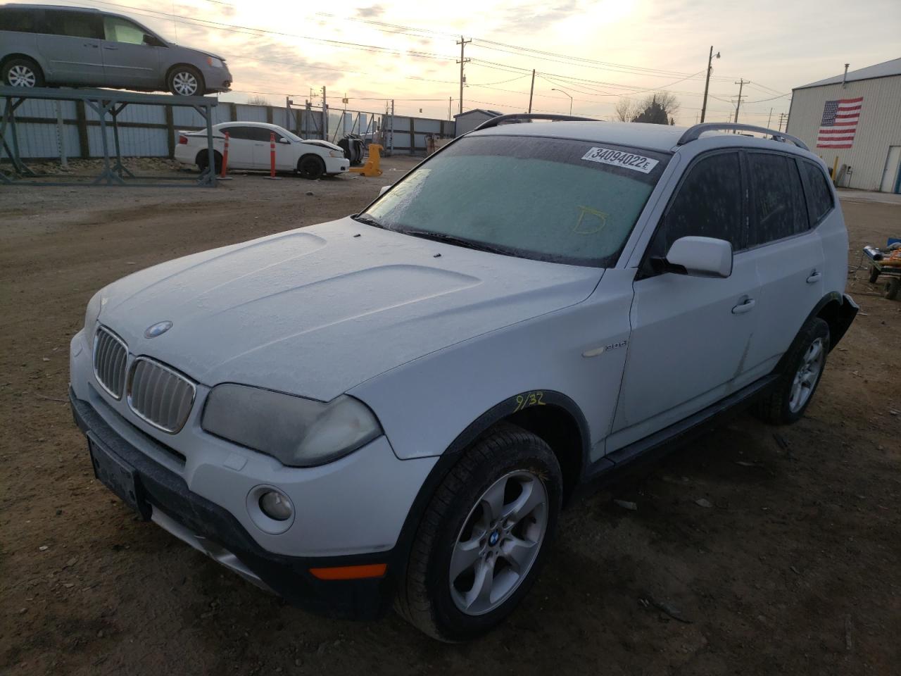 Photo 2 from auction – 2007 BMW X3 3.0SI with VIN WBXPC93497WF22468