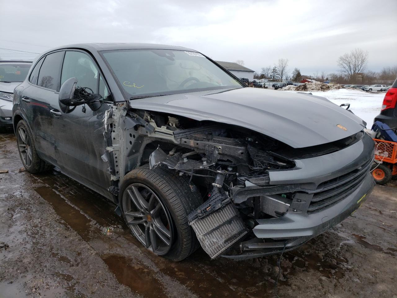 PORSCHE CAYENNE 2021 with VIN WP1AA2AY9MDA09004 - Photo from auction