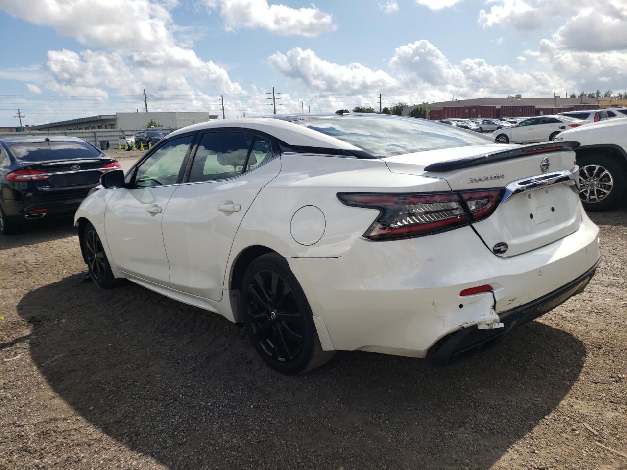 Photo 3 from auction – 2020 NISSAN MAXIMA SR with VIN 1N4AA6EV5LC375299