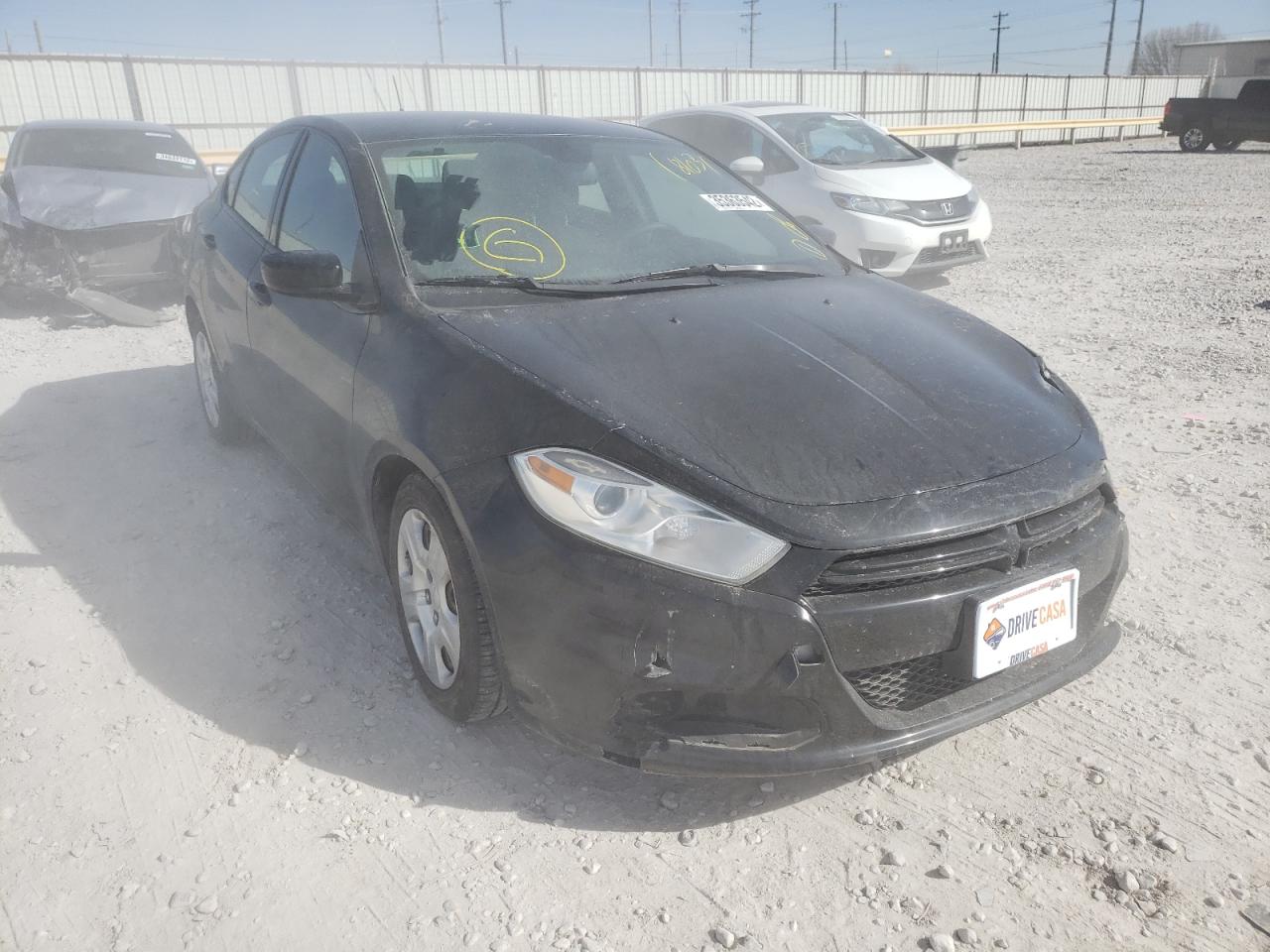 DODGE DART SE 2015 with VIN 1C3CDFAA1FD181031 - Photo from auction