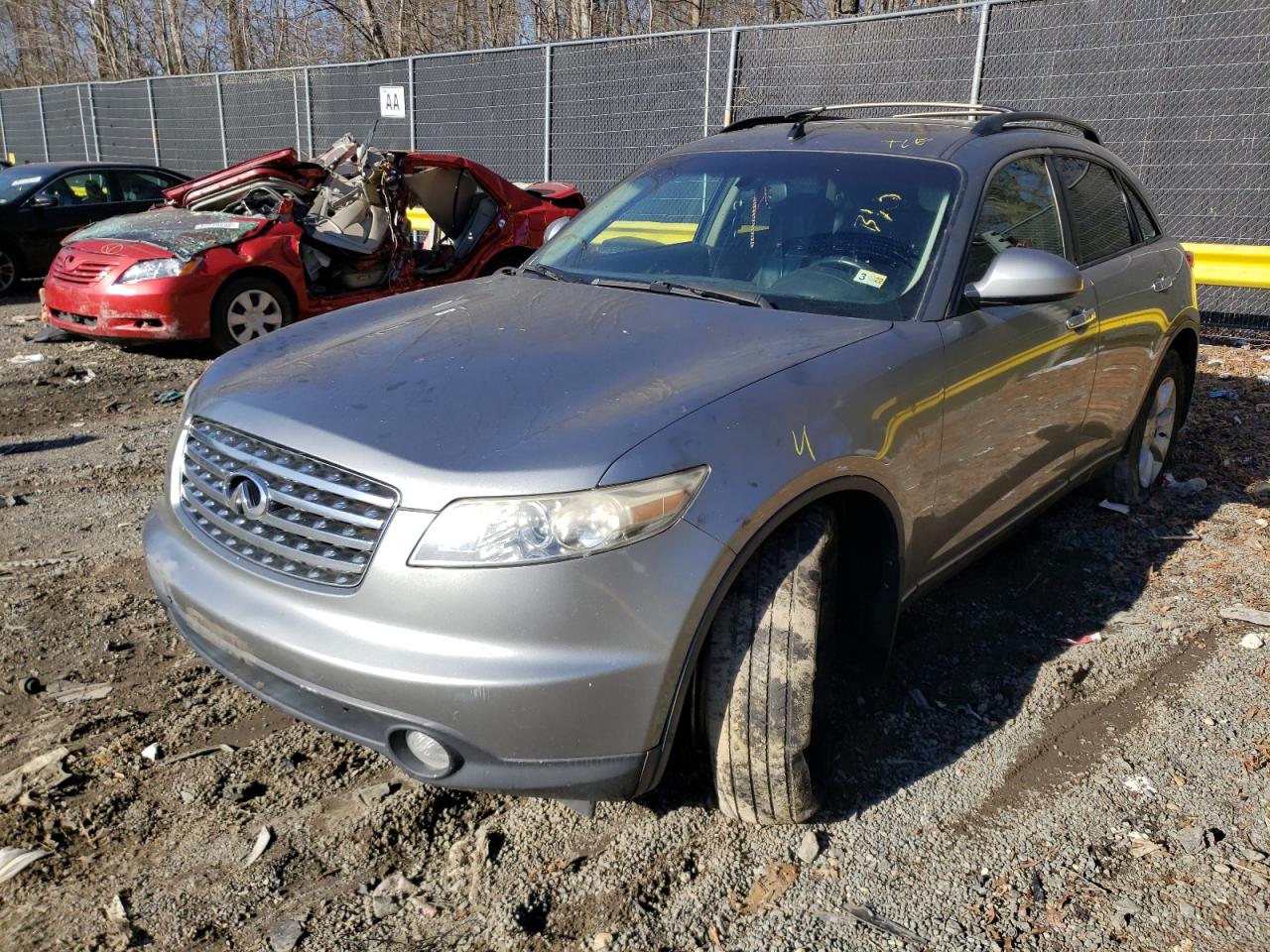 Photo 2 from auction – 2005 INFINITI FX35 with VIN JNRAS08W65X217493
