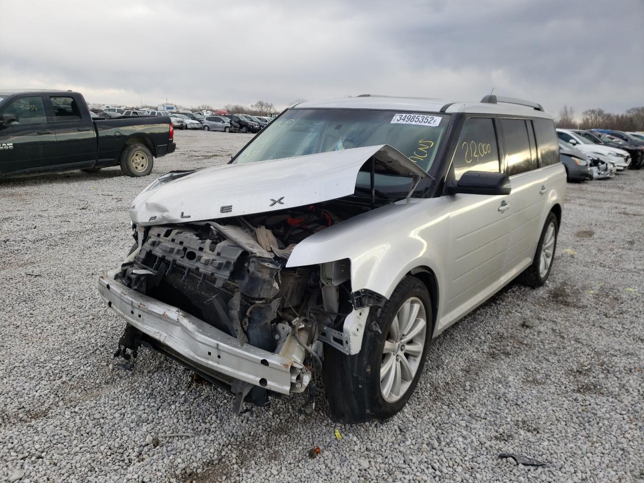 Photo 2 from auction – 2013 FORD FLEX SEL with VIN 2FMHK6C82DBD01760
