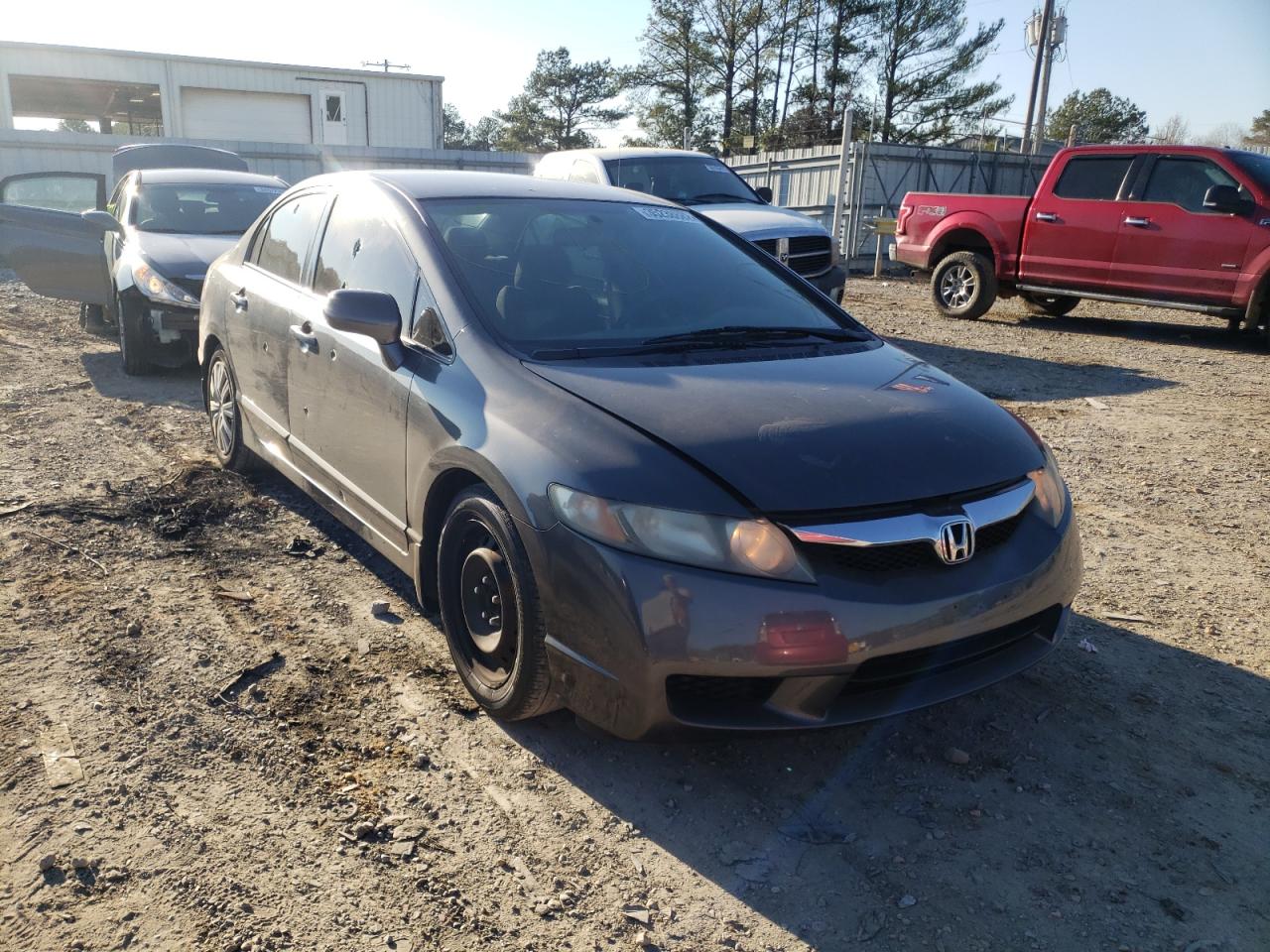 HONDA CIVIC LX 2011 with VIN 2HGFA1F59BH521055 - Photo from auction