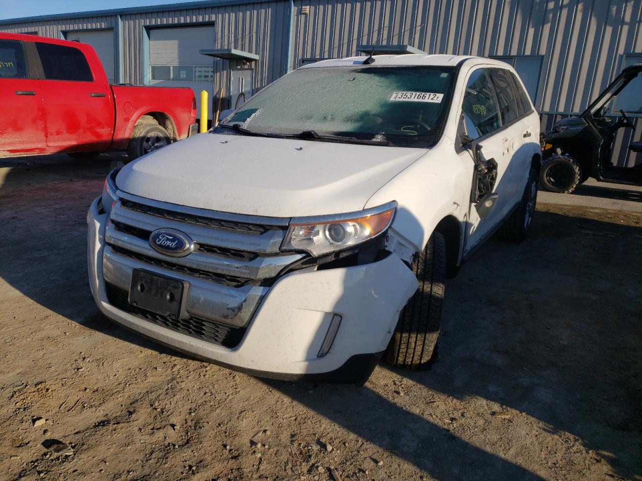 Photo 2 from auction – 2014 FORD EDGE SEL with VIN 2FMDK4JC9EBB52940