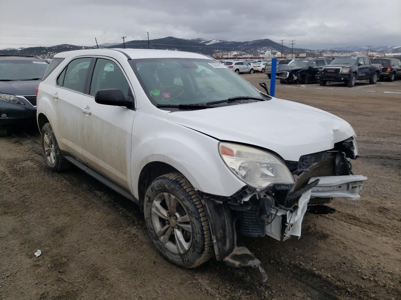 CHEVROLET EQUINOX LS 2013 with VIN 2GNFLCEK7D6288472 - Photo from auction