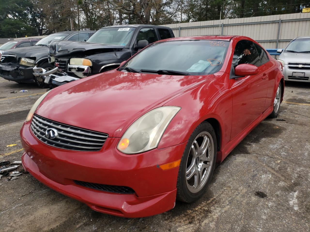 Photo 2 from auction – 2003 INFINITI G35 with VIN JNKCV54E83M213372