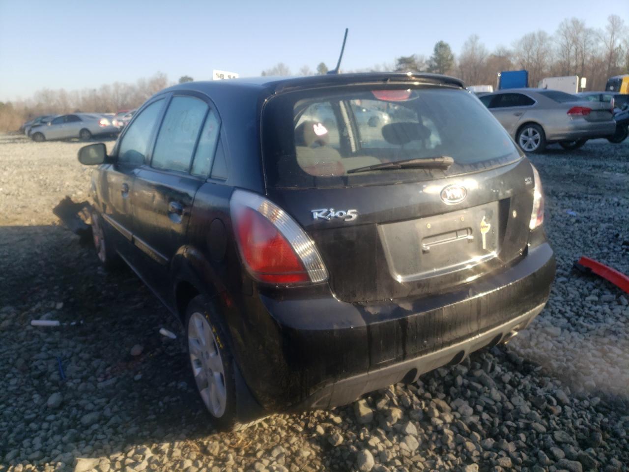 Photo 3 from auction – 2010 KIA RIO LX with VIN KNADH5A35A6650857