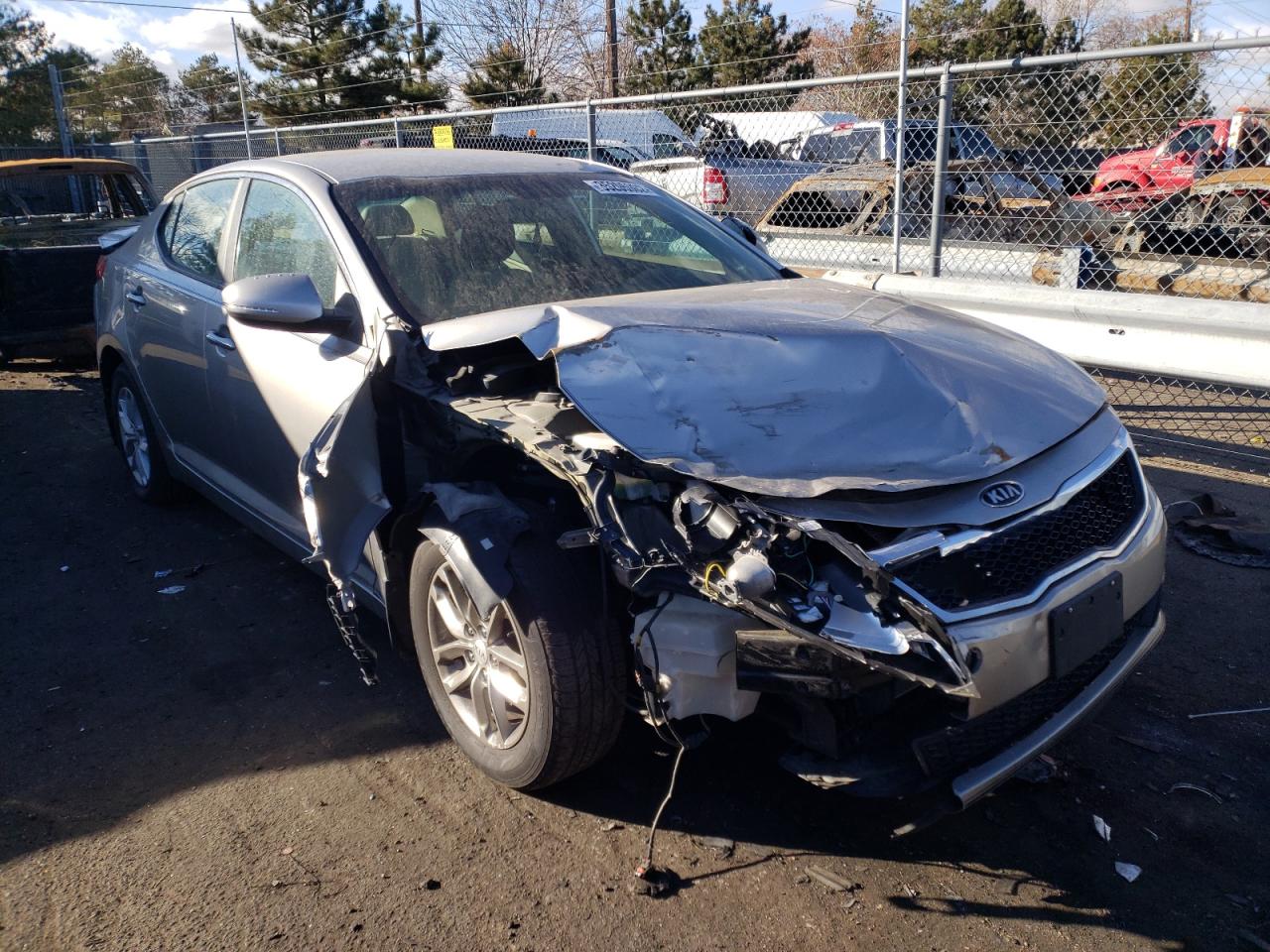 KIA OPTIMA LX 2013 with VIN KNAGM4A78D5440169 - Photo from auction