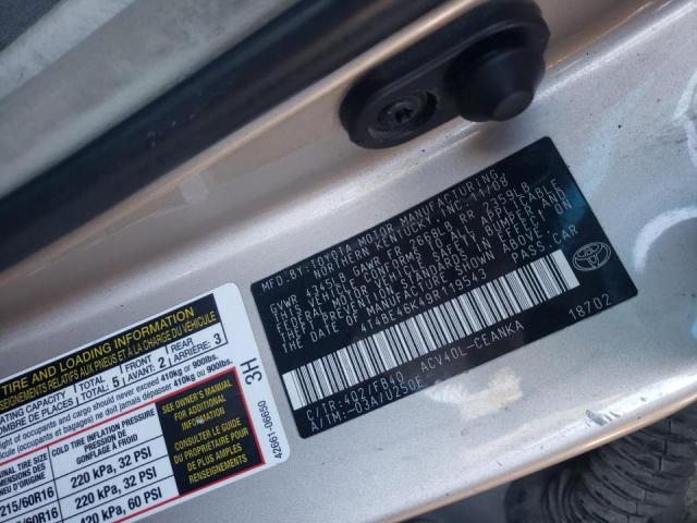 Photo 10 from auction – 2009 TOYOTA CAMRY BASE with VIN 4T4BE46K49R119543