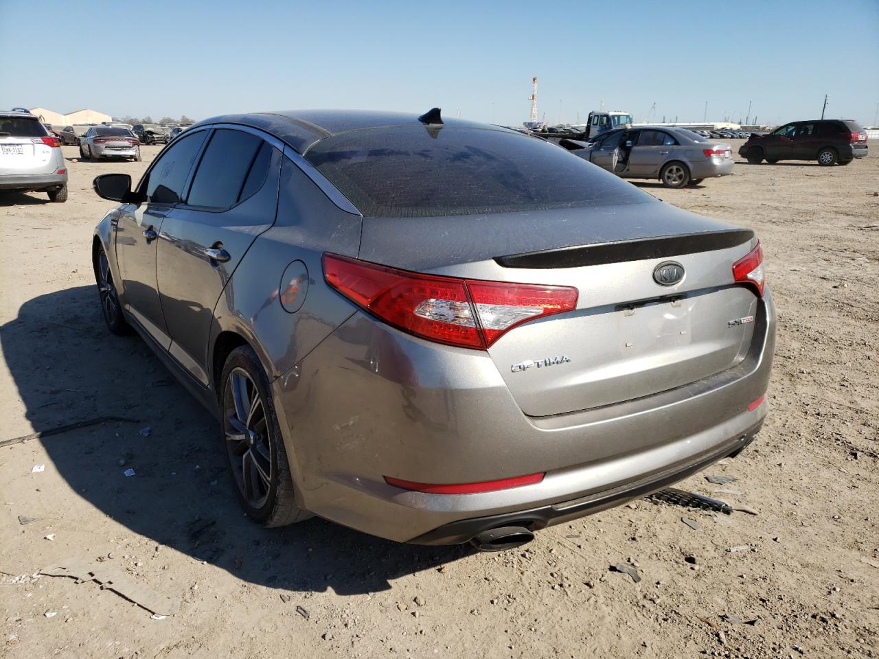 Photo 3 from auction – 2012 KIA OPTIMA SX with VIN 5XXGR4A62CG012622