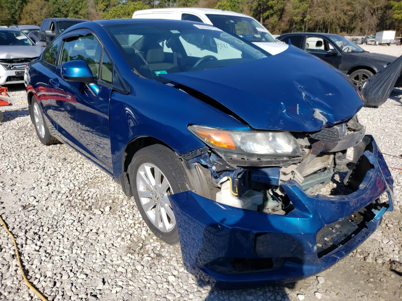 HONDA CIVIC EX 2012 with VIN 2HGFG3B86CH540478 - Photo from auction