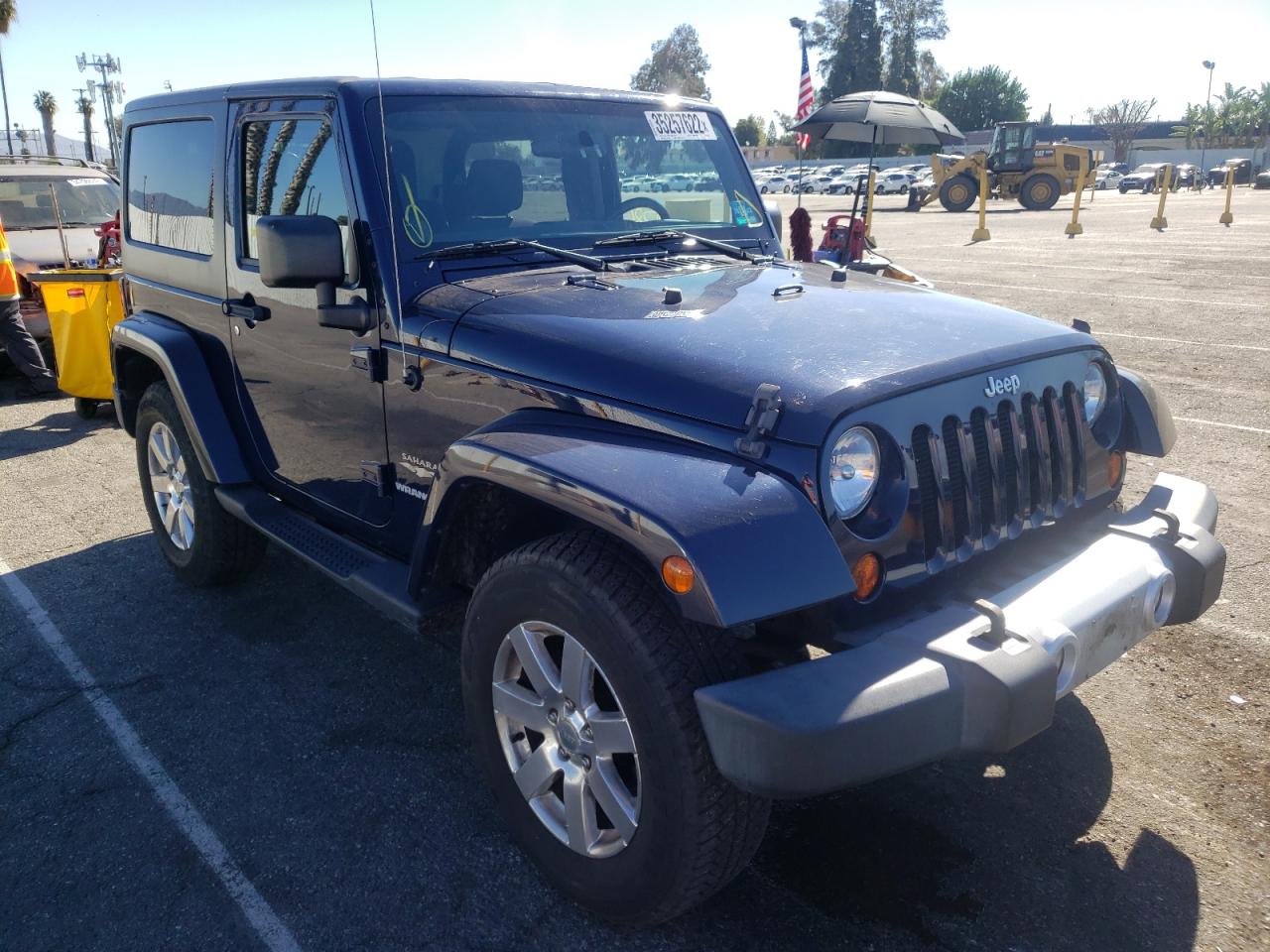 JEEP WRANGLER S 2013 with VIN 1C4AJWBG3DL537352 - Photo from auction