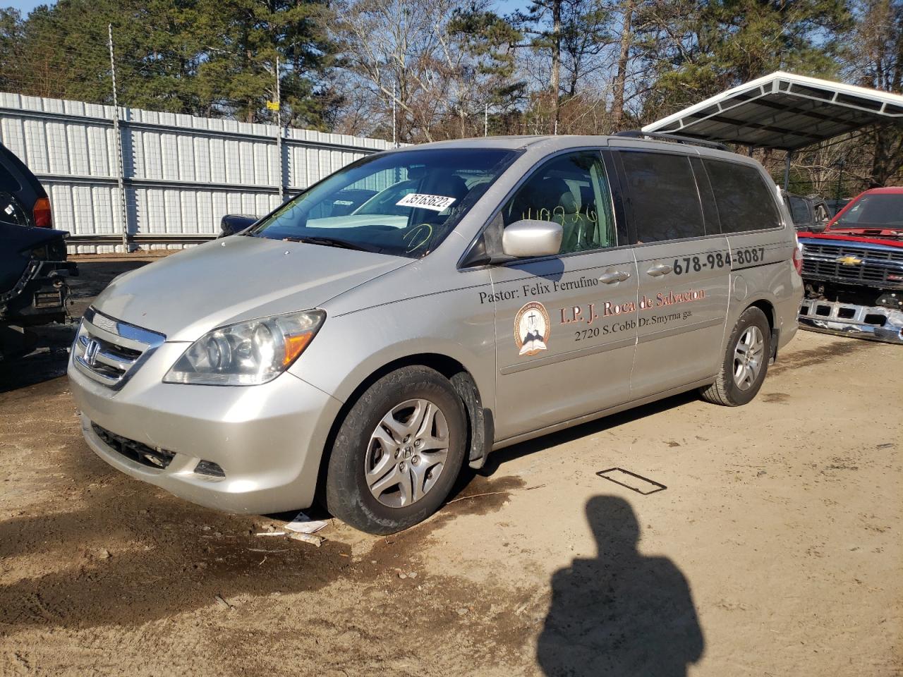 Photo 2 from auction – 2006 HONDA ODYSSEY EX with VIN 5FNRL38716B459971