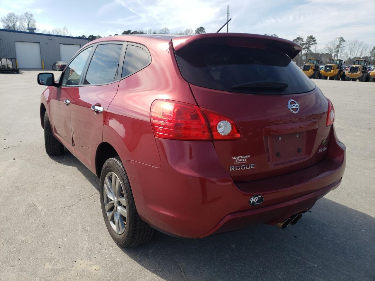 Photo 3 from auction – 2010 NISSAN ROGUE S with VIN JN8AS5MT5AW016715