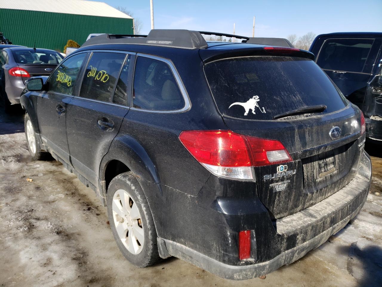 صورة رقم 3 من المزاد - 2010 SUBARU OUTBACK 2. مع VIN 4S4BRBKC5A3325109