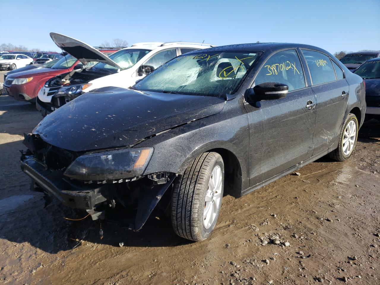 Photo 2 from auction – 2012 VOLKSWAGEN JETTA SE with VIN 3VWDP7AJ4CM426625