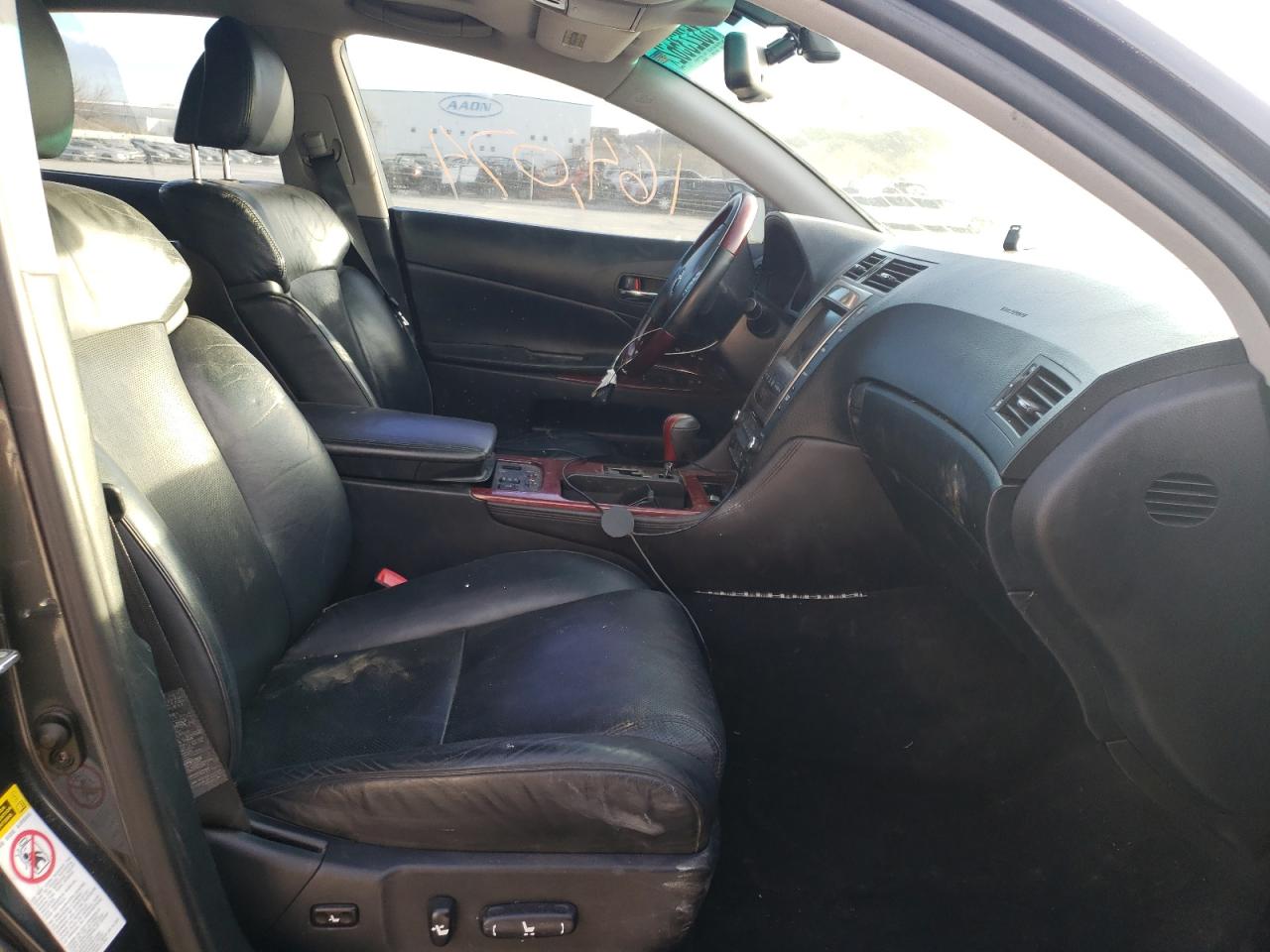 Photo 5 from auction – 2007 LEXUS GS 350 with VIN JTHCE96S670008043