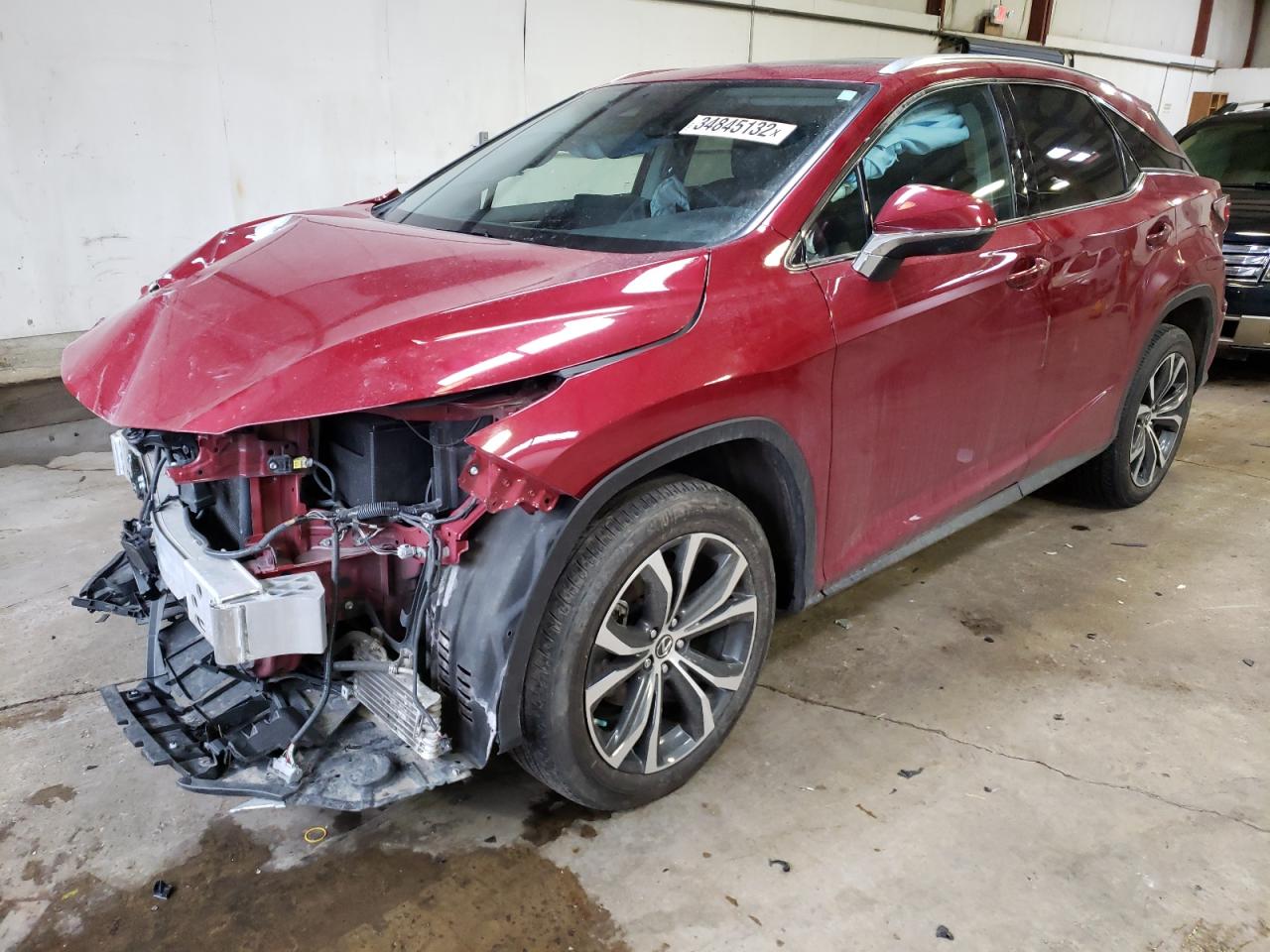 Photo 2 from auction – 2020 LEXUS RX 350 with VIN 2T2HZMDA9LC217801