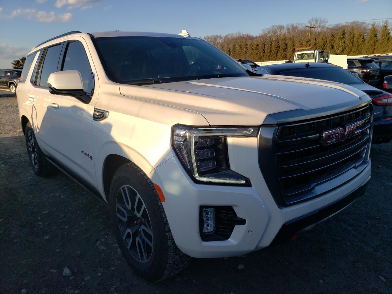 GMC YUKON AT4 2021 with VIN 1GKS2CKD1MR187789 - Photo from auction