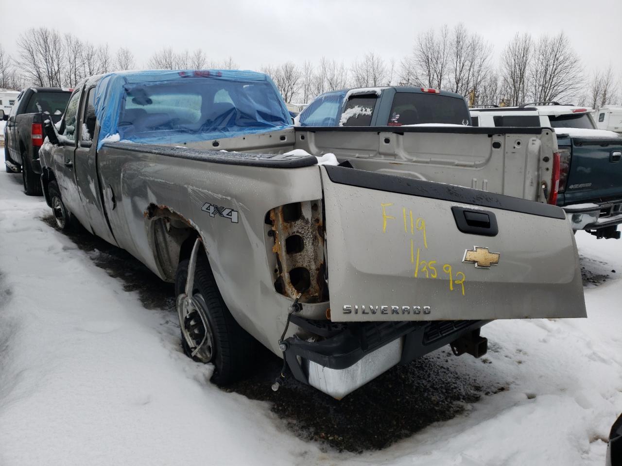 Photo 3 from auction – 2009 CHEVROLET SILVERADO with VIN 1GCHK49K69E158383