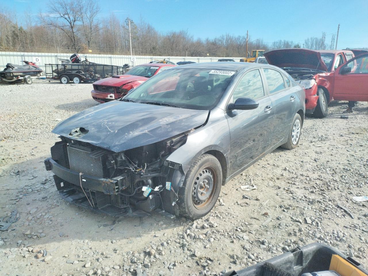 Photo 2 from auction – 2021 KIA FORTE FE with VIN 3KPF24AD8ME328132