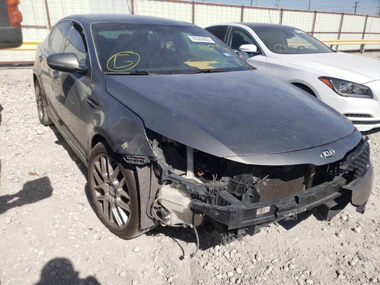 KIA OPTIMA SX 2013 with VIN 5XXGR4A64DG116739 - Photo from auction