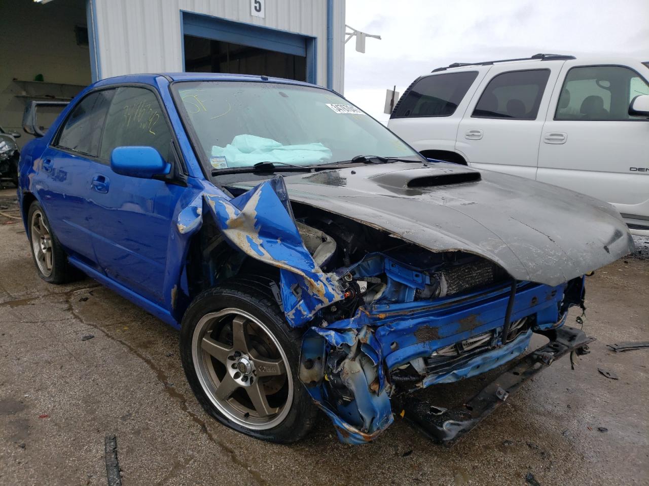 SUBARU IMPREZA WR 2002 with VIN JF1GD29672G529645 - Photo from auction