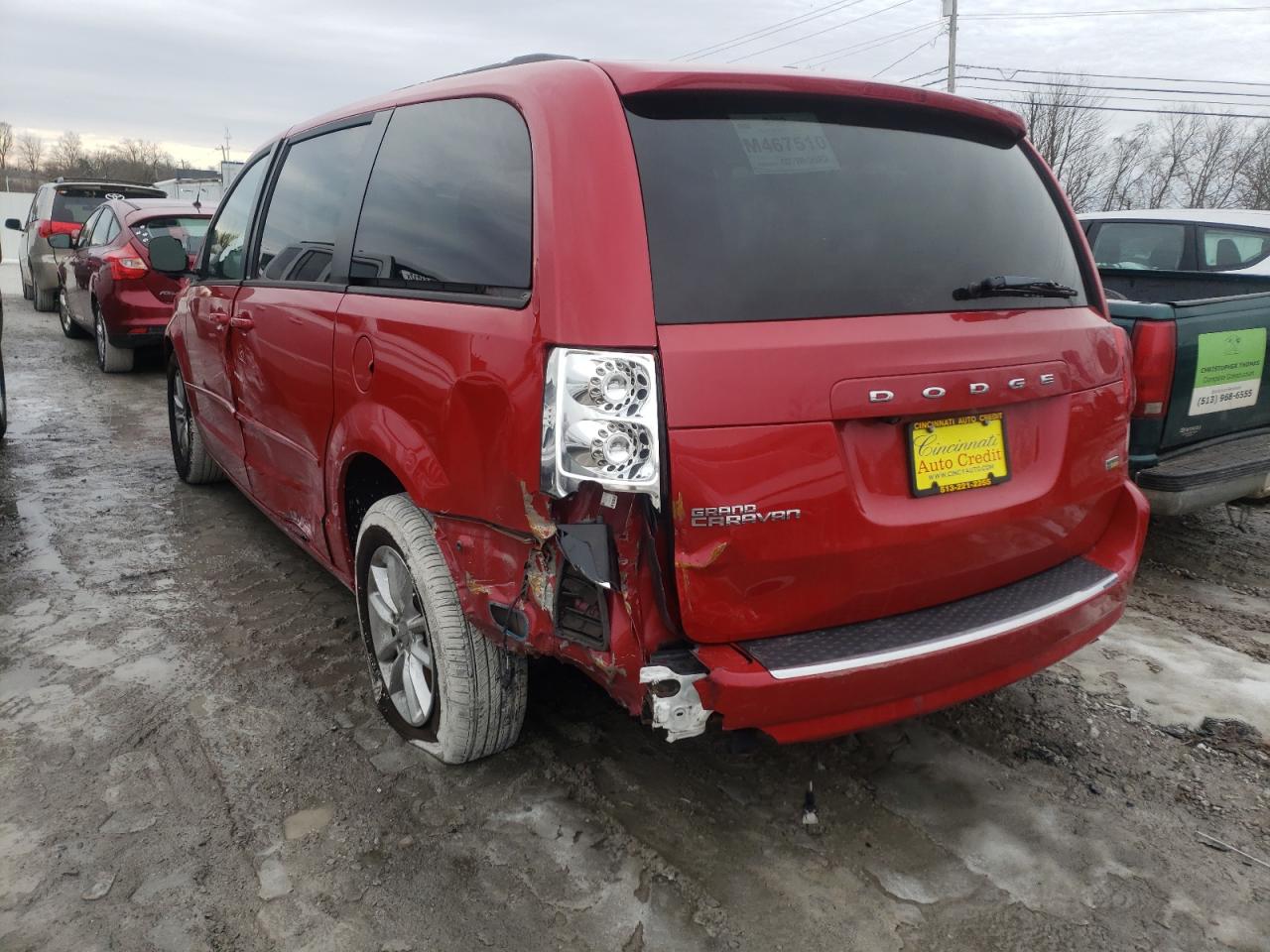 Photo 3 from auction – 2013 DODGE GRAND CARA with VIN 2C4RDGCG9DR739862