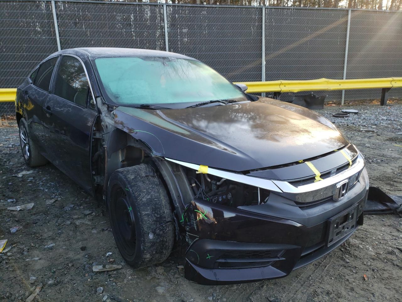 Photo 9 from auction – 2016 HONDA CIVIC LX with VIN 19XFC2F52GE218068