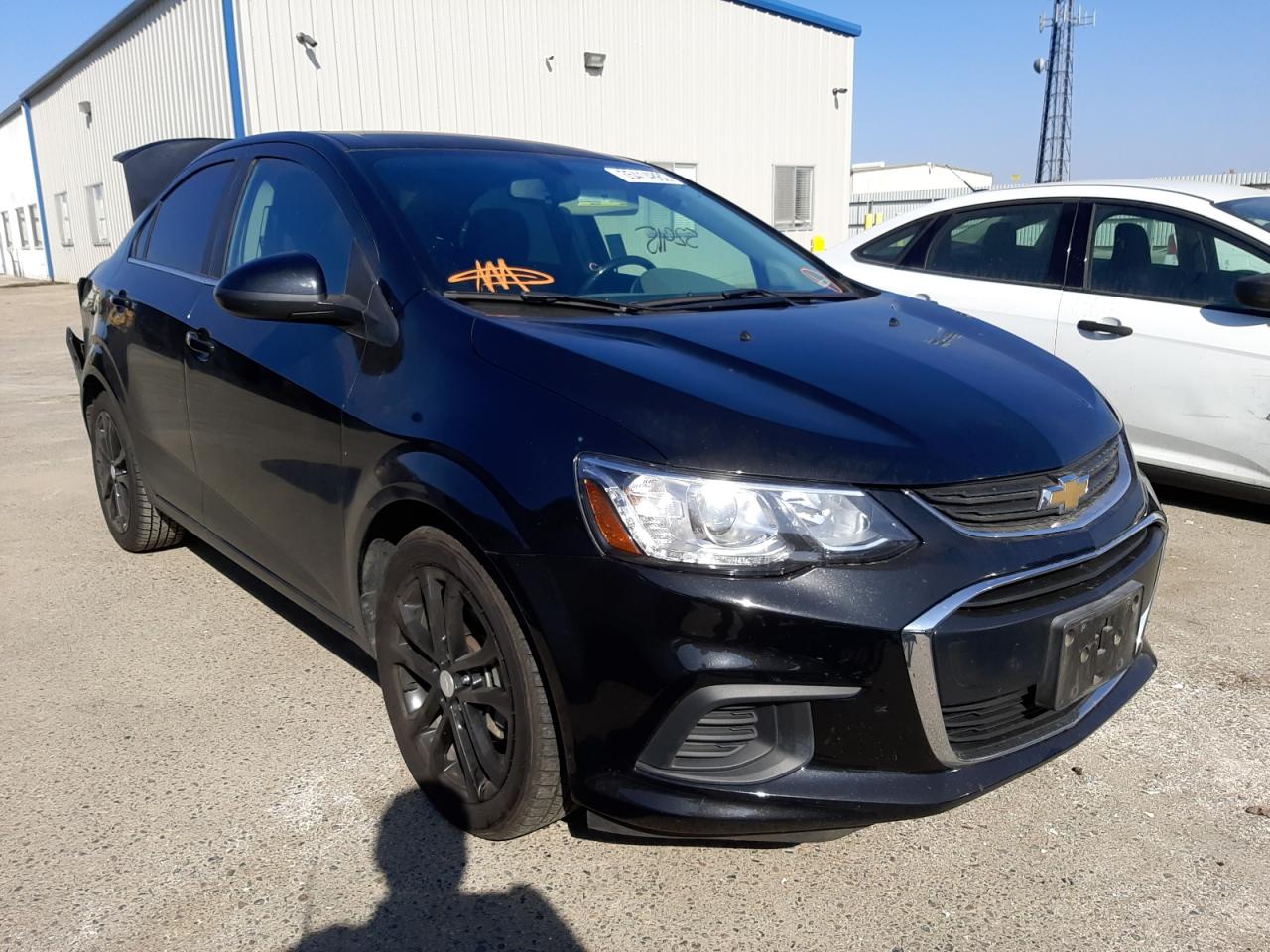 CHEVROLET SONIC LT 2017 with VIN 1G1JD5SG2H4103630 - Photo from auction