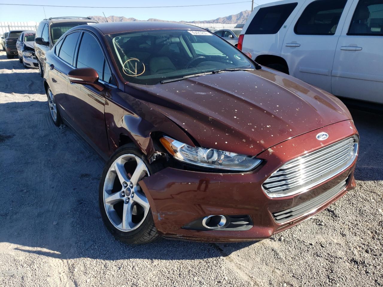 FORD FUSION SE 2015 with VIN 3FA6P0HD7FR235099 - Photo from auction