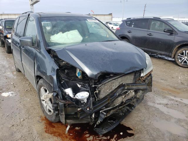 HONDA ODYSSEY EX 2005 with VIN 5FNRL38785B040529 - Photo from auction