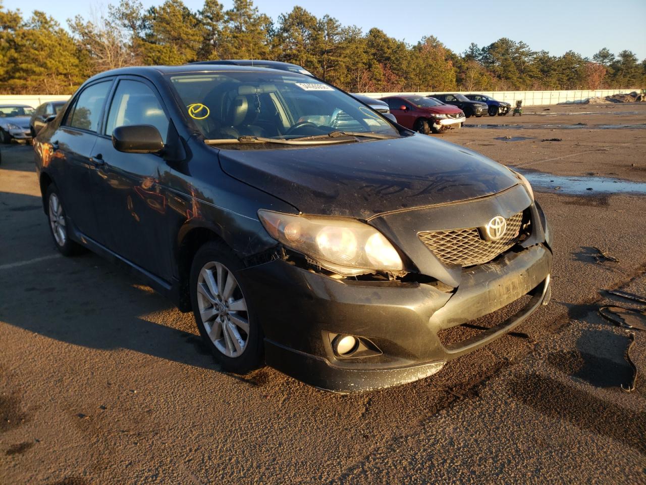 TOYOTA COROLLA BA 2010 with VIN 2T1BU4EEXAC477180 - Photo from auction