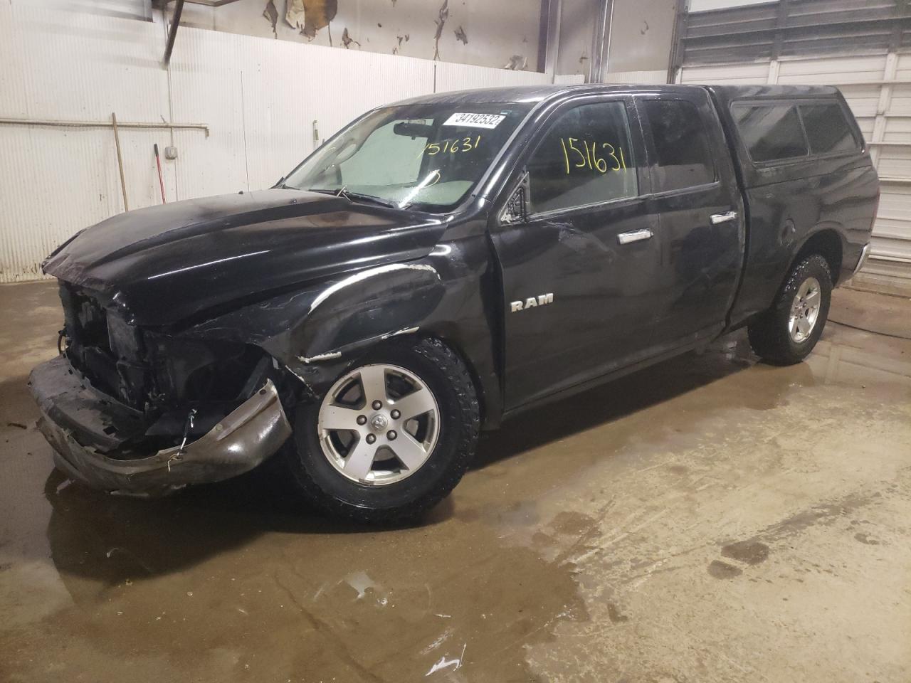 Photo 2 from auction – 2010 DODGE RAM 1500 with VIN 1D7RV1GP4AS102270