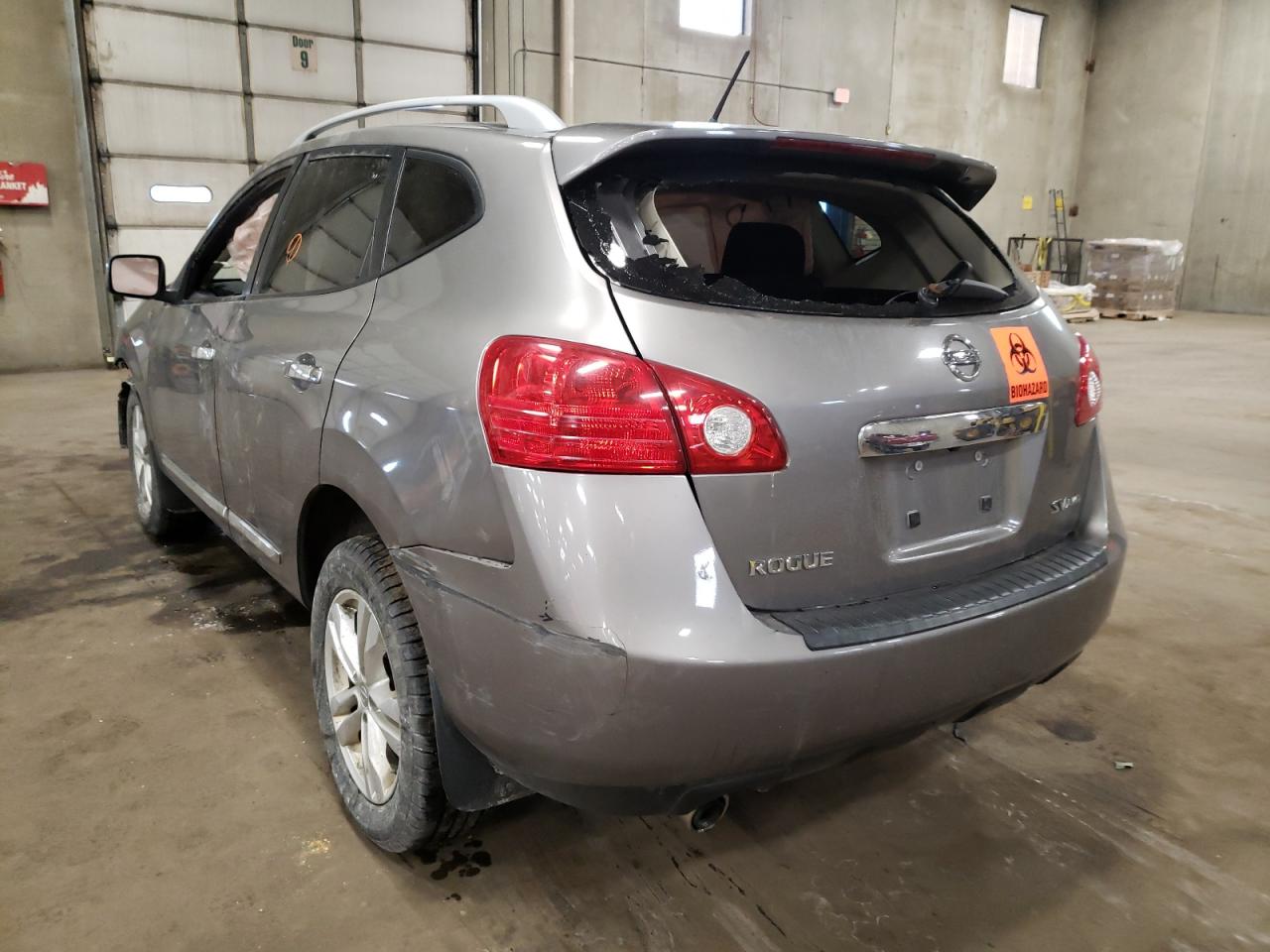 Photo 3 from auction – 2012 NISSAN ROGUE S with VIN JN8AS5MV3CW415790