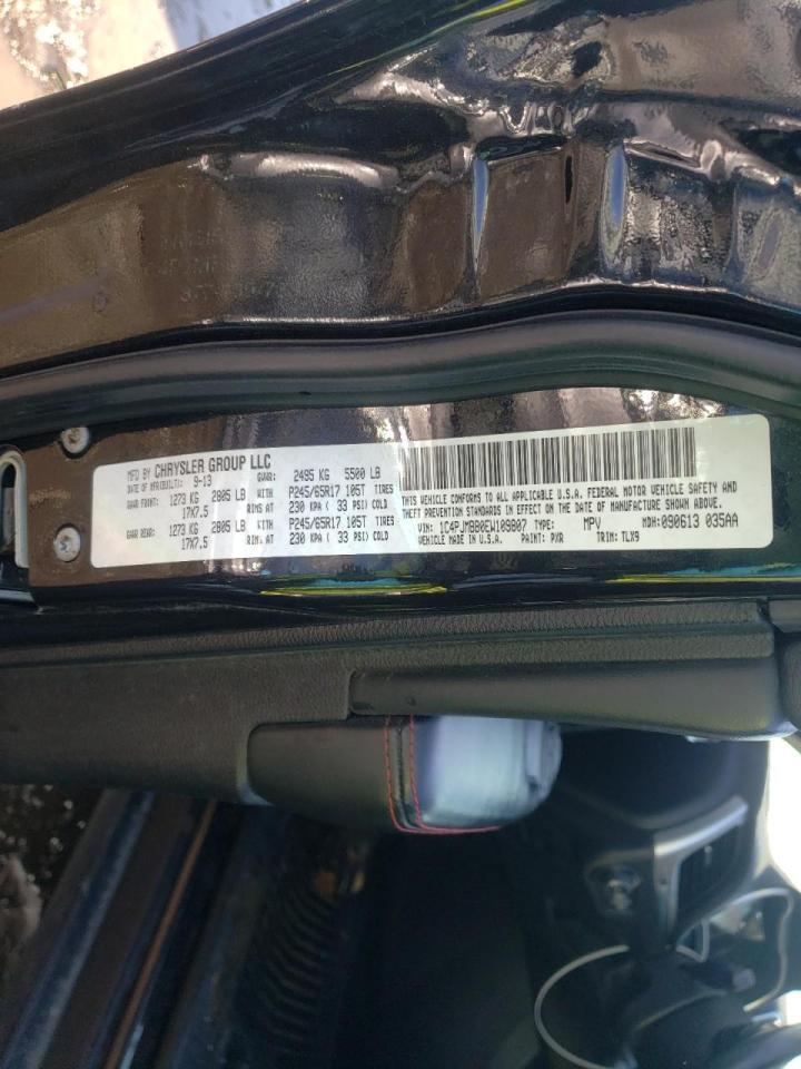 Photo 10 from auction – 2014 JEEP CHEROKEE T with VIN 1C4PJMBB0EW109807