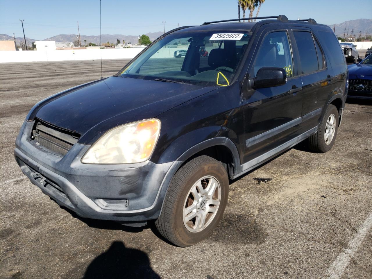 Photo 2 from auction – 2003 HONDA CR-V EX with VIN JHLRD78833C001051