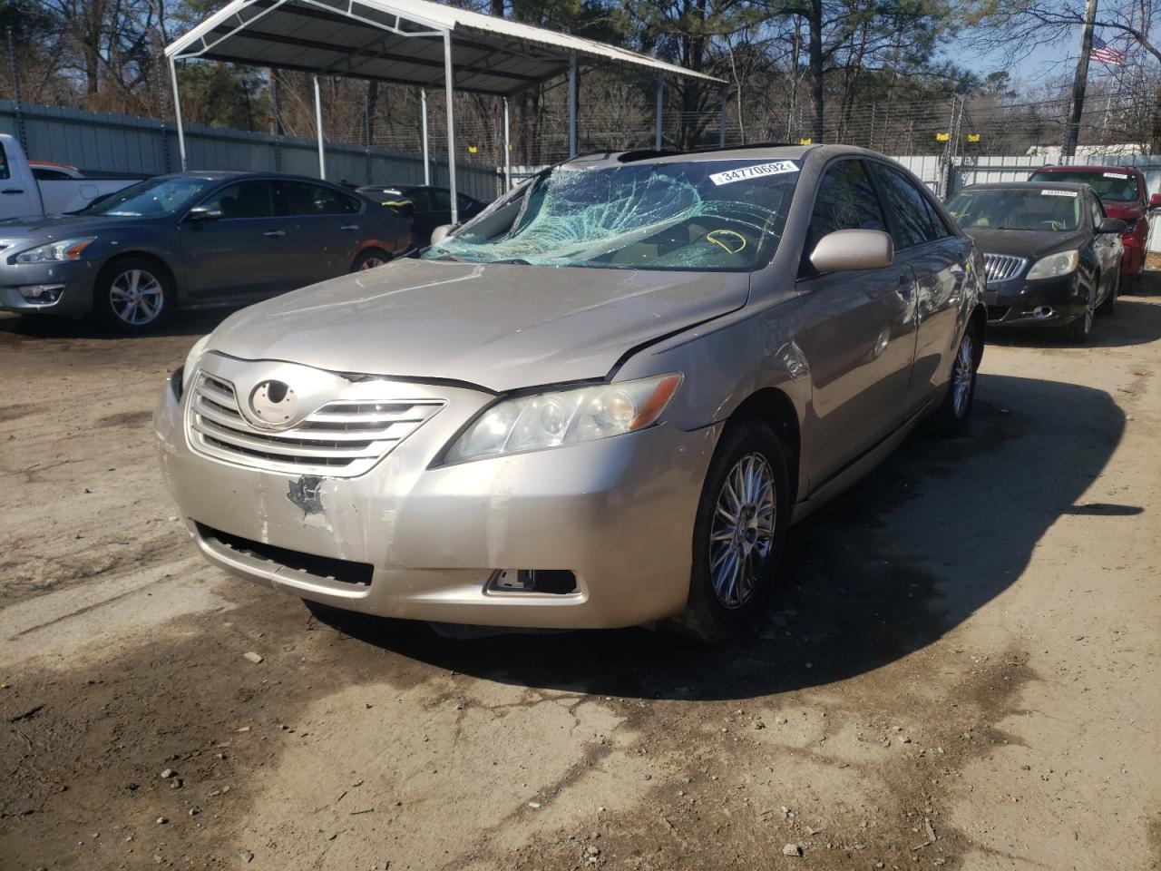 Photo 2 from auction – 2007 TOYOTA CAMRY CE with VIN 4T1BE46K37U615764