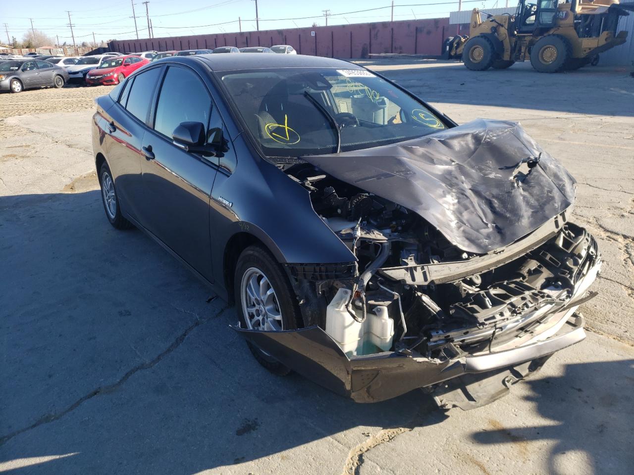 TOYOTA PRIUS 2018 with VIN JTDKBRFU7J3595866 - Photo from auction