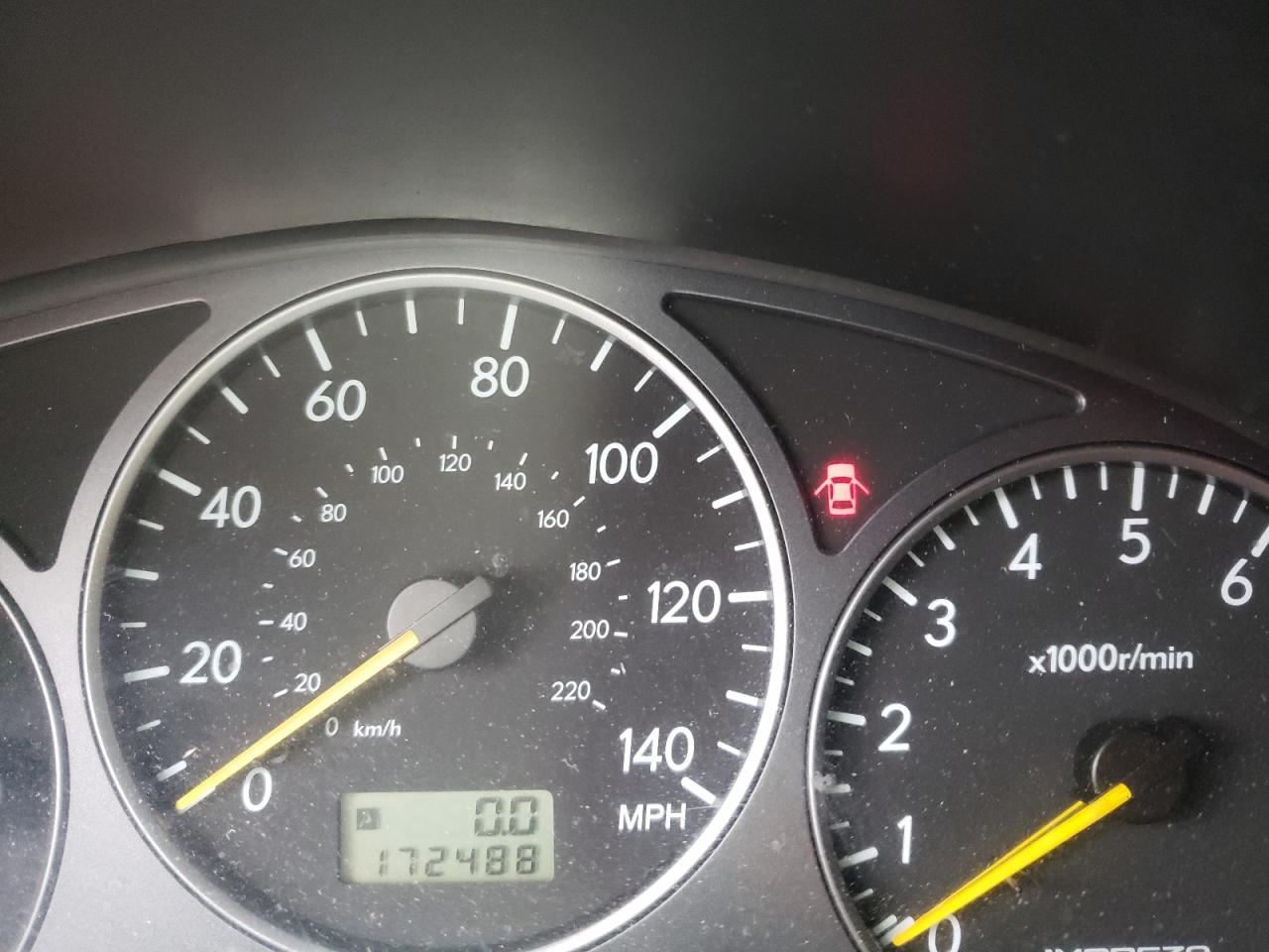 Photo 8 from auction – 2002 SUBARU IMPREZA WR with VIN JF1GD29672G529645